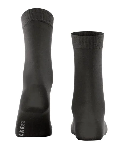 Women Cotton Touch Women Socks Anthracite FALKE Socks