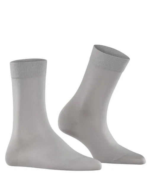 Women Cotton Touch Women Socks Silver FALKE Socks