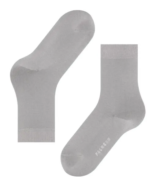 Women Cotton Touch Women Socks Silver FALKE Socks