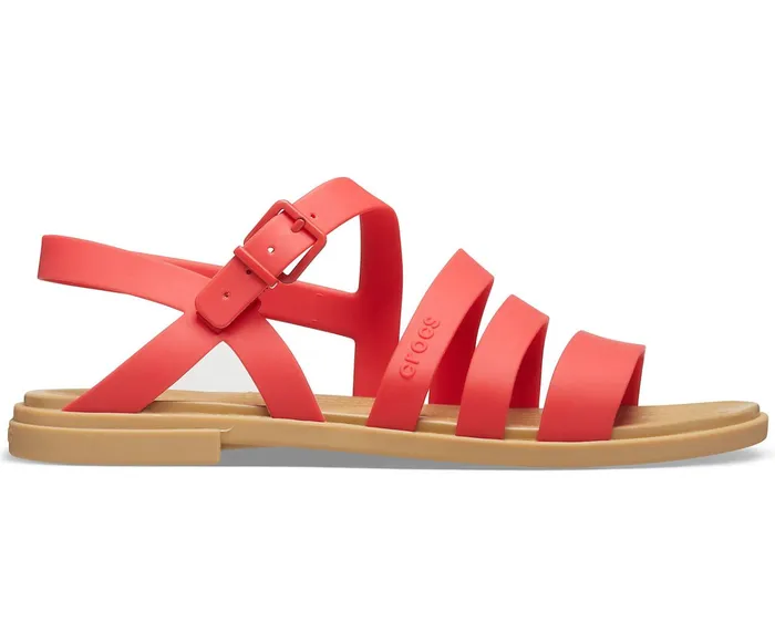 Women Crocs Tulum Sandal Flame Crocs Sandals