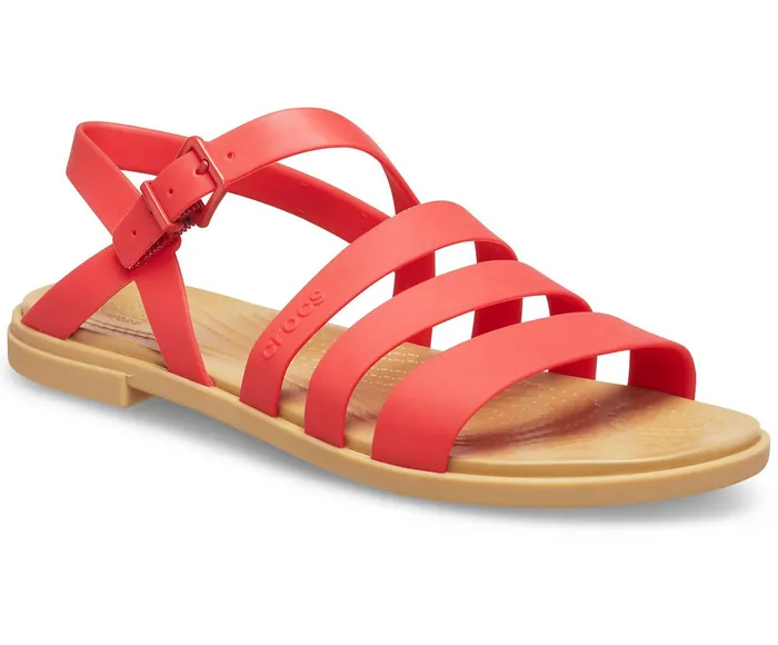 Women Crocs Tulum Sandal Flame Crocs Sandals