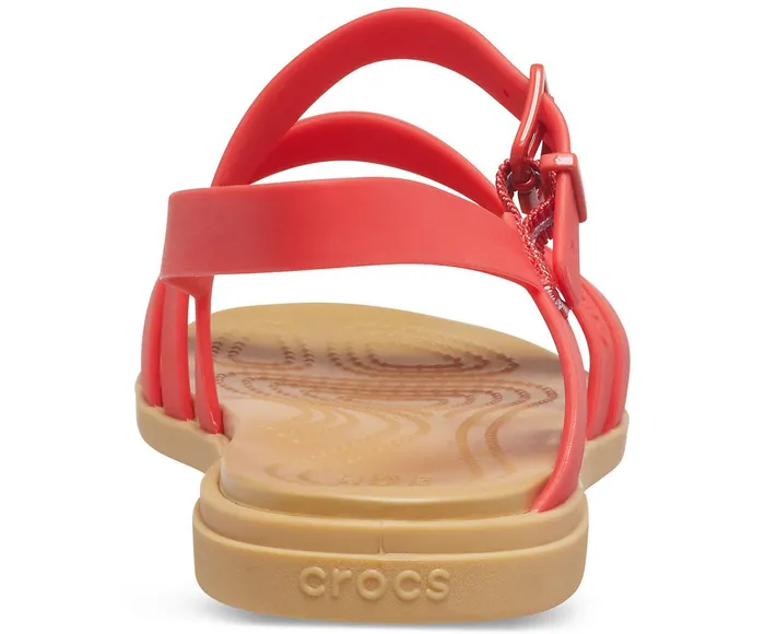 Women Crocs Tulum Sandal Flame Crocs Sandals