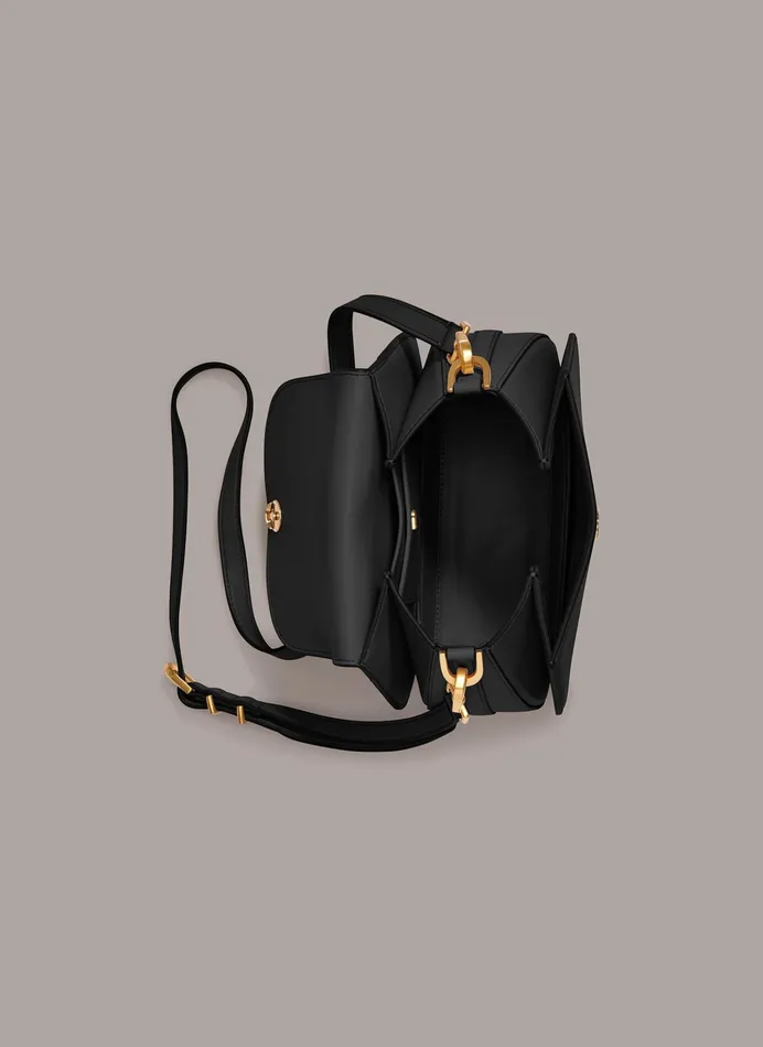 Women Crossbody Bags And Satchels Donna Karan BELLEROSE CROSSBODY Black