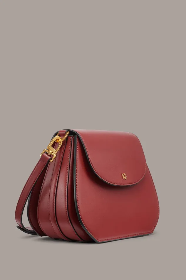 Women Crossbody Bags And Satchels Donna Karan BELLEROSE CROSSBODY Claret