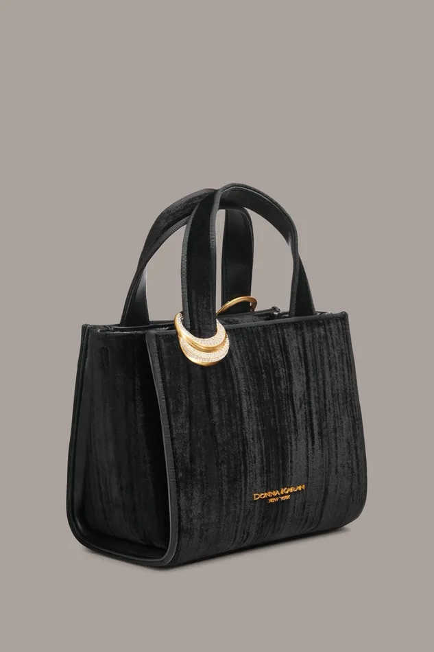 Women Crossbody Bags And Satchels Donna Karan HEWLETT CROSSBODY BAG Black