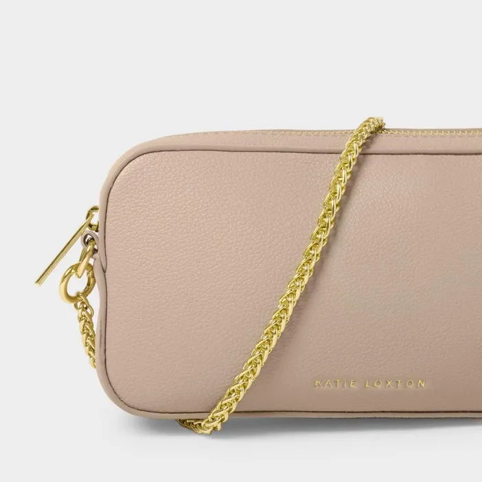 Women Crossbody Bags Katie Loxton Remi Chain Crossbody Bag In Light Taupe