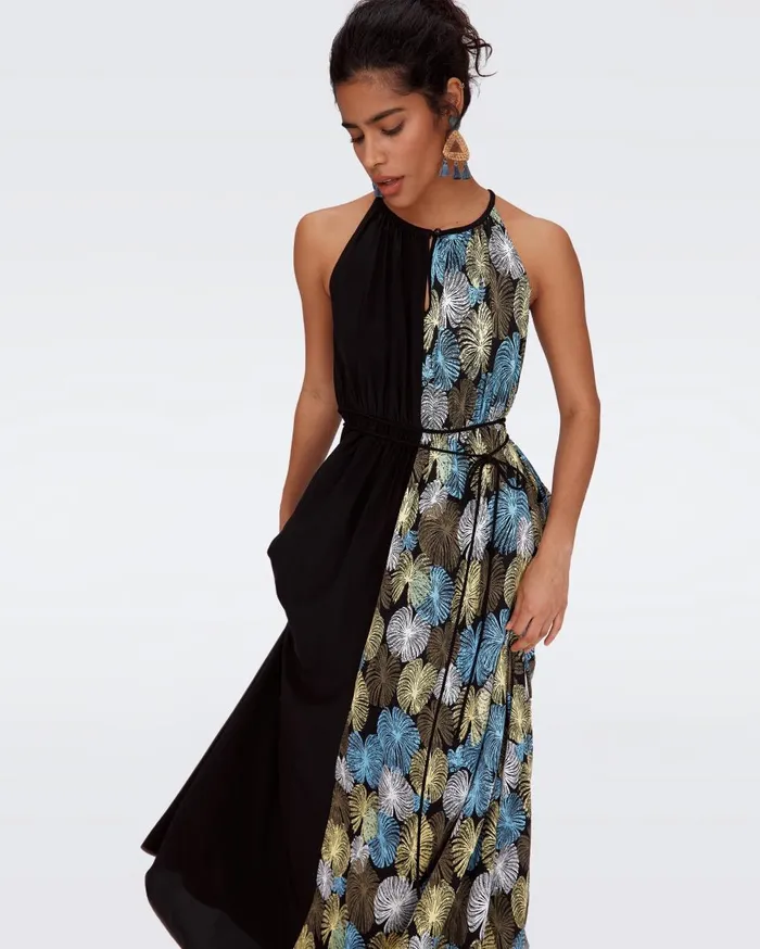Women Darla Dress Fireworks Black DVF Dresses