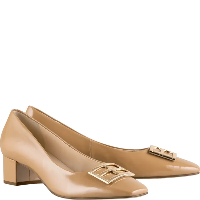 Women Delia Pumps Toffee HGL Pumps