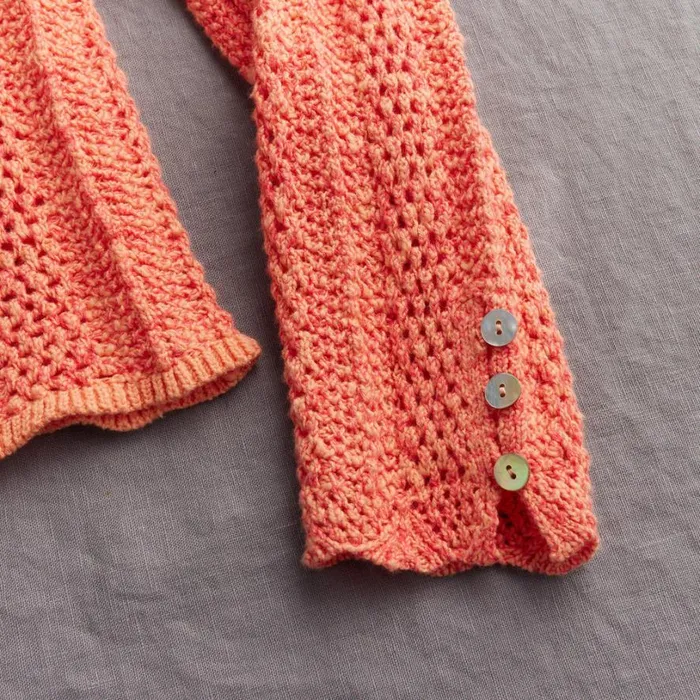 Women Della Ruffle Cardigan Coral Sundance Catalog Sweaters Women Della Ruffle Cardigan Coral Sundance Catalog Sweaters