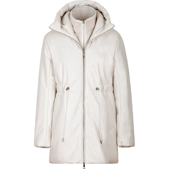 Women Devyn Jackets and Coats Creme HGL