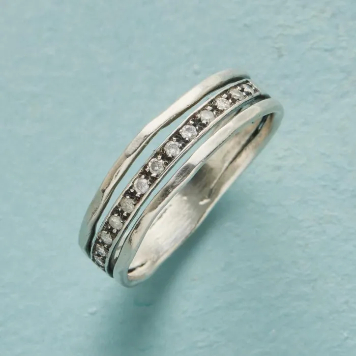 Women Diamond Unity Ring Sundance Catalog Rings