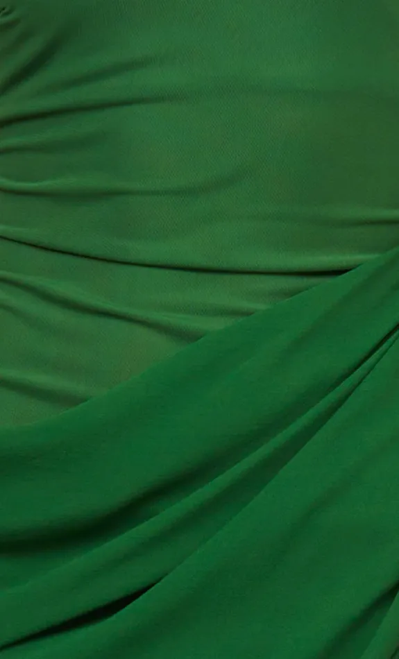 Women Dresses Bec Bridge AIDA DRAPED MAXI DRESS Pine Green