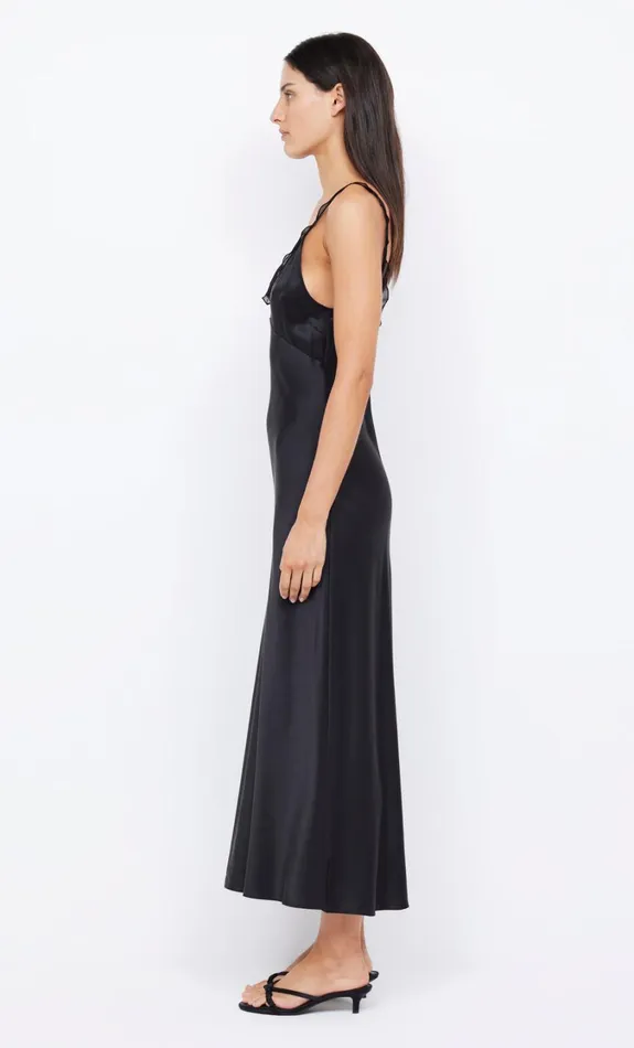Women Dresses Bec Bridge ARCHER MIDI DRESS Black