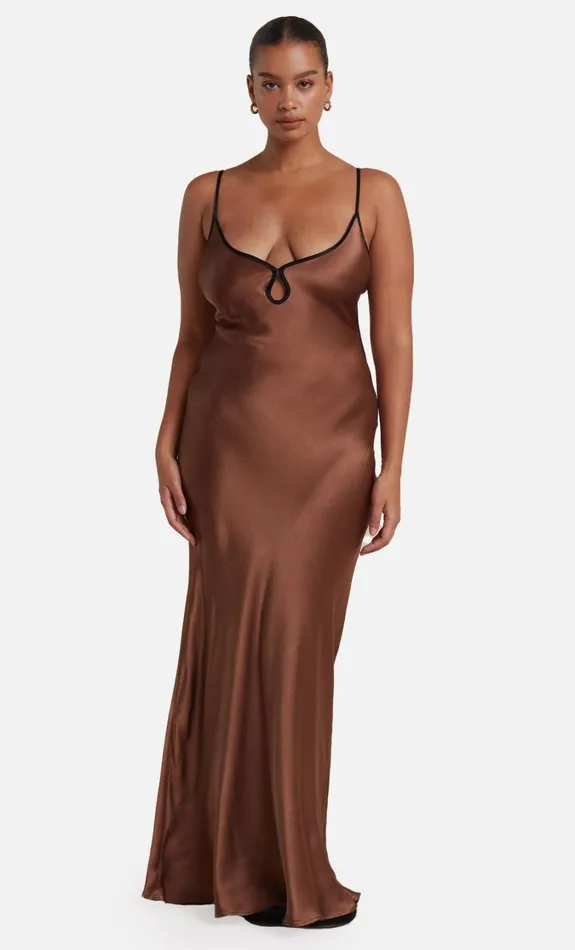 Women Dresses Bec Bridge CEDAR CITY MAXI DRESS Chocblack