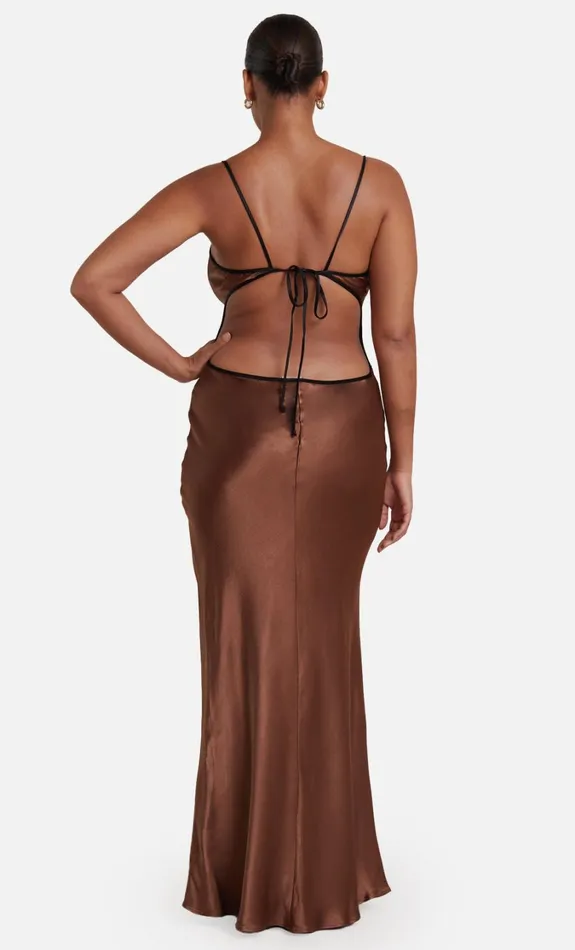 Women Dresses Bec Bridge CEDAR CITY MAXI DRESS Chocblack