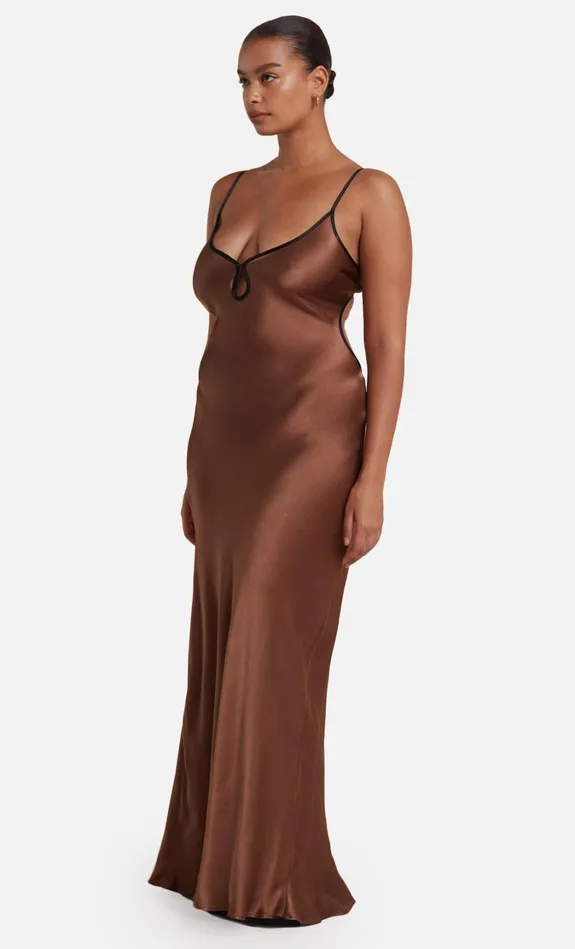 Women Dresses Bec Bridge CEDAR CITY MAXI DRESS Chocblack