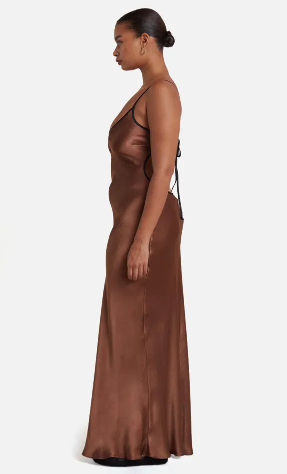 Women Dresses Bec Bridge CEDAR CITY MAXI DRESS Chocblack