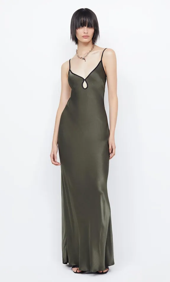Women Dresses Bec Bridge CEDAR CITY MAXI DRESS Dark Willowblack