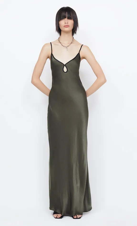 Women Dresses Bec Bridge CEDAR CITY MAXI DRESS Dark Willowblack
