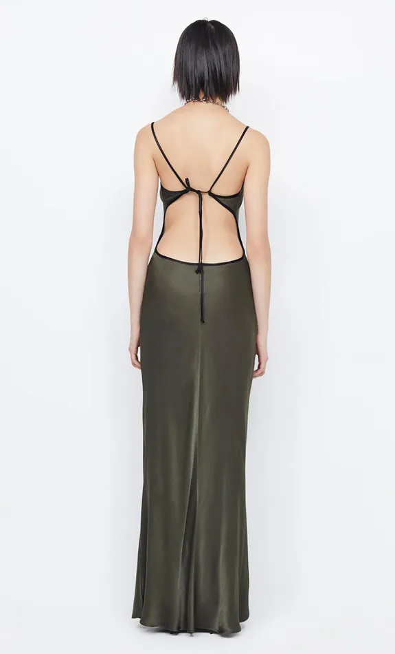 Women Dresses Bec Bridge CEDAR CITY MAXI DRESS Dark Willowblack