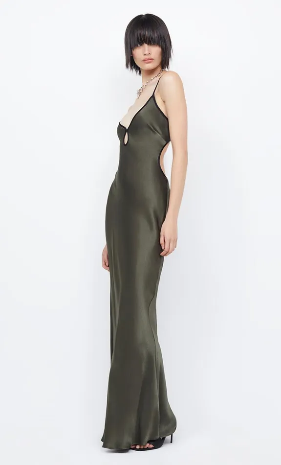 Women Dresses Bec Bridge CEDAR CITY MAXI DRESS Dark Willowblack