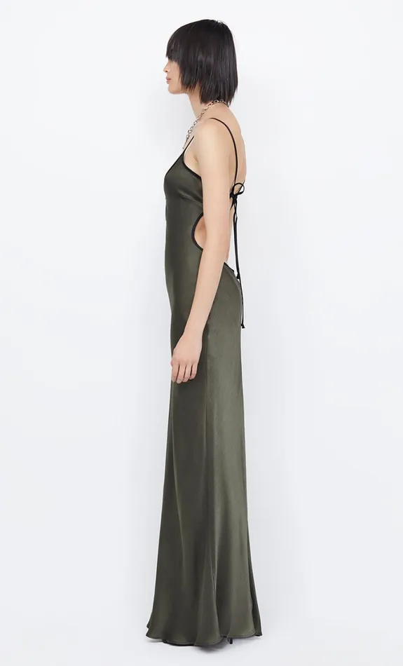 Women Dresses Bec Bridge CEDAR CITY MAXI DRESS Dark Willowblack