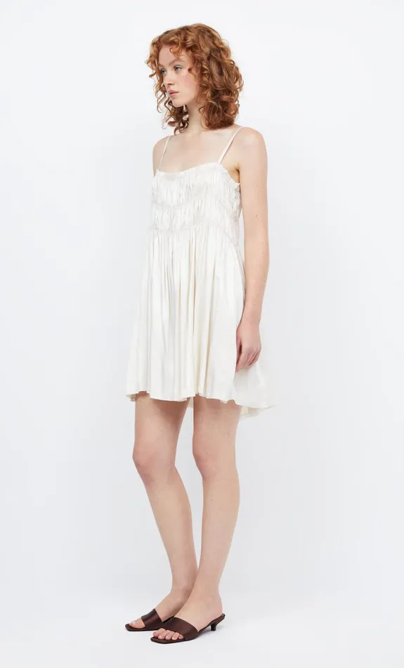 Women Dresses Bec Bridge DALI MINI SHIFT DRESS Ivory