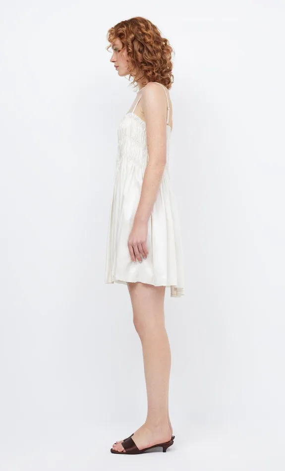 Women Dresses Bec Bridge DALI MINI SHIFT DRESS Ivory