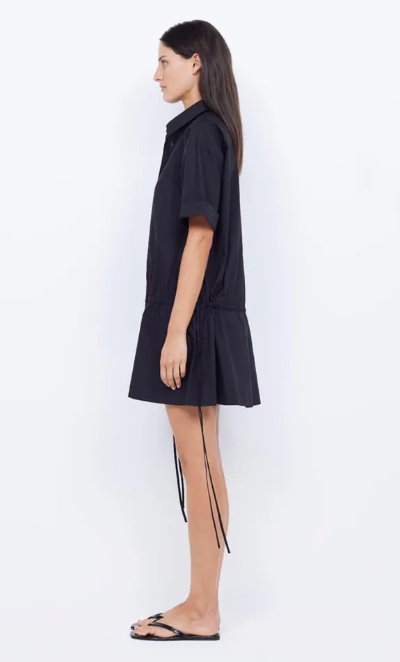 Women Dresses Bec Bridge LENNOX SHIRT MINI DRESS Black