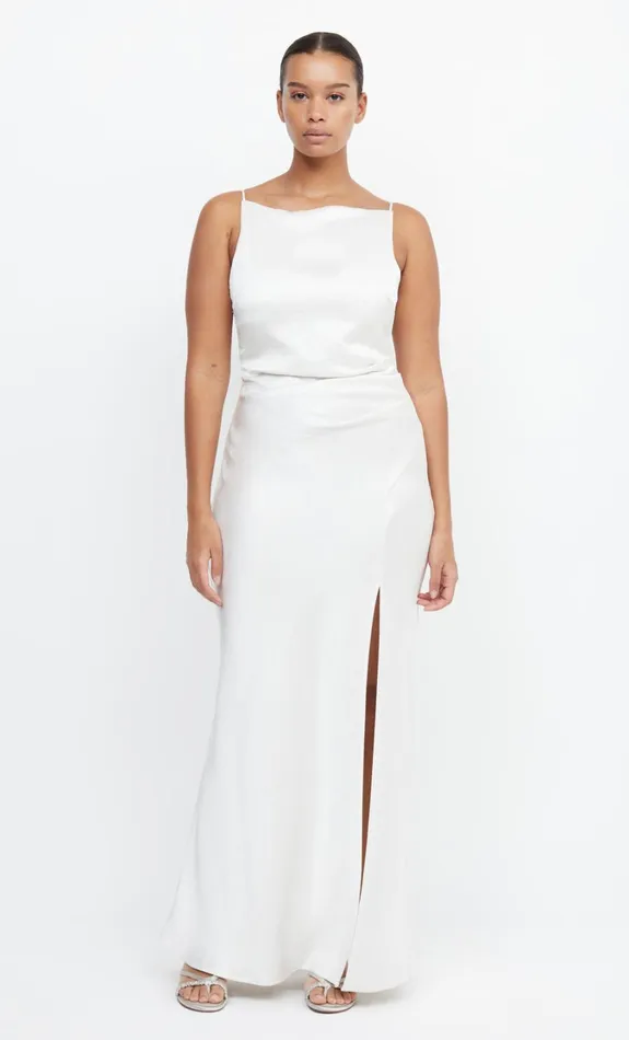 Women Dresses Bec Bridge THE DREAMER MAXI DRESS Ivory
