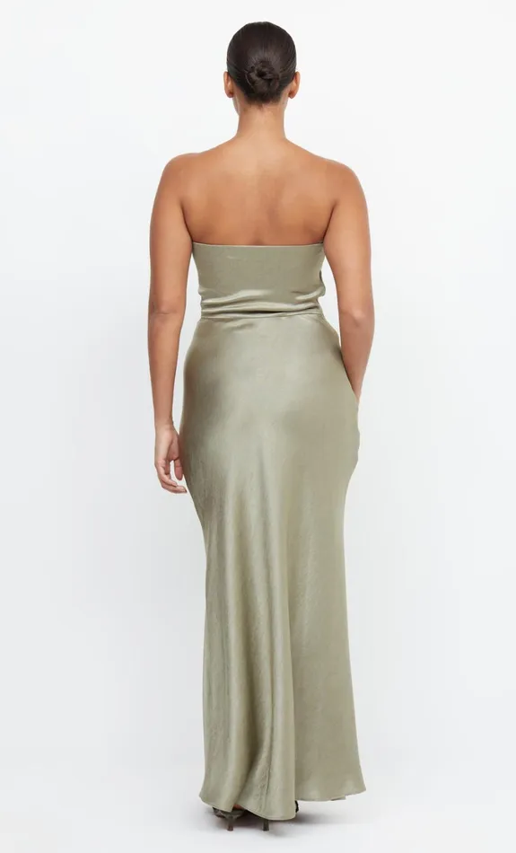 Women Dresses Bec Bridge THE DREAMER STRAPLESS DRESS Sage