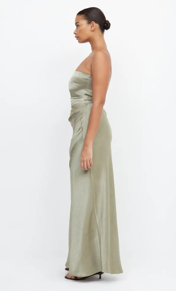 Women Dresses Bec Bridge THE DREAMER STRAPLESS DRESS Sage