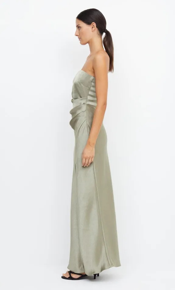 Women Dresses Bec Bridge THE DREAMER STRAPLESS DRESS Sage