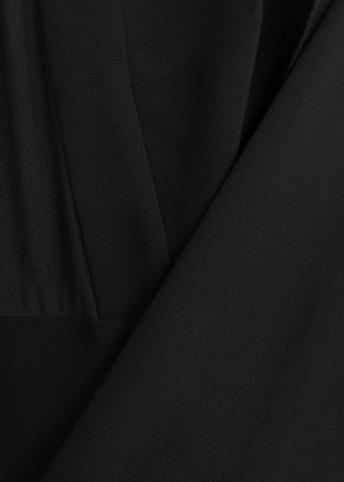 Women Dresses Roland Mouret Long Sleeve Cape Gown