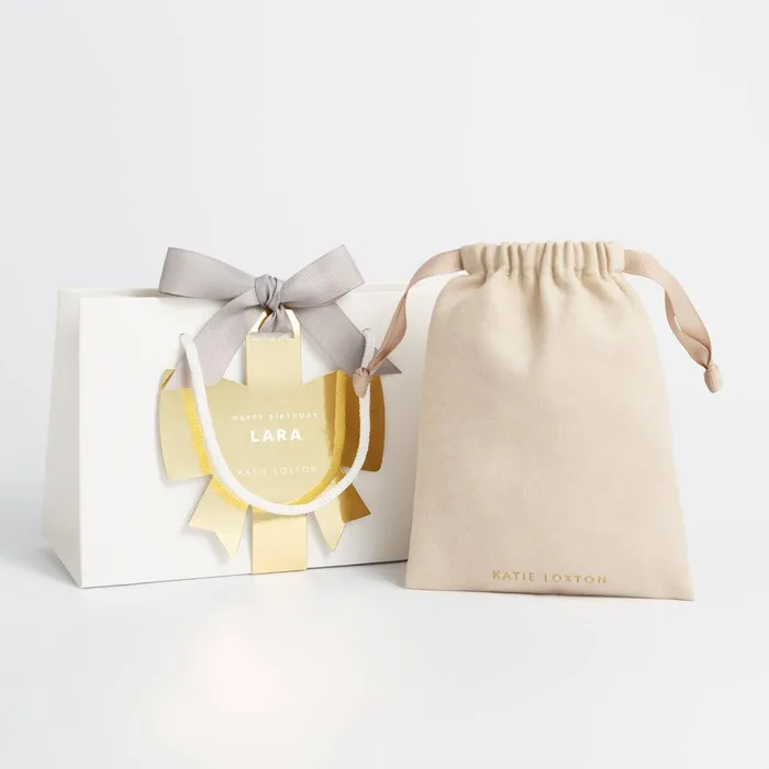 Women Earrings Katie Loxton Eros Waterproof Gold Heart Earrings