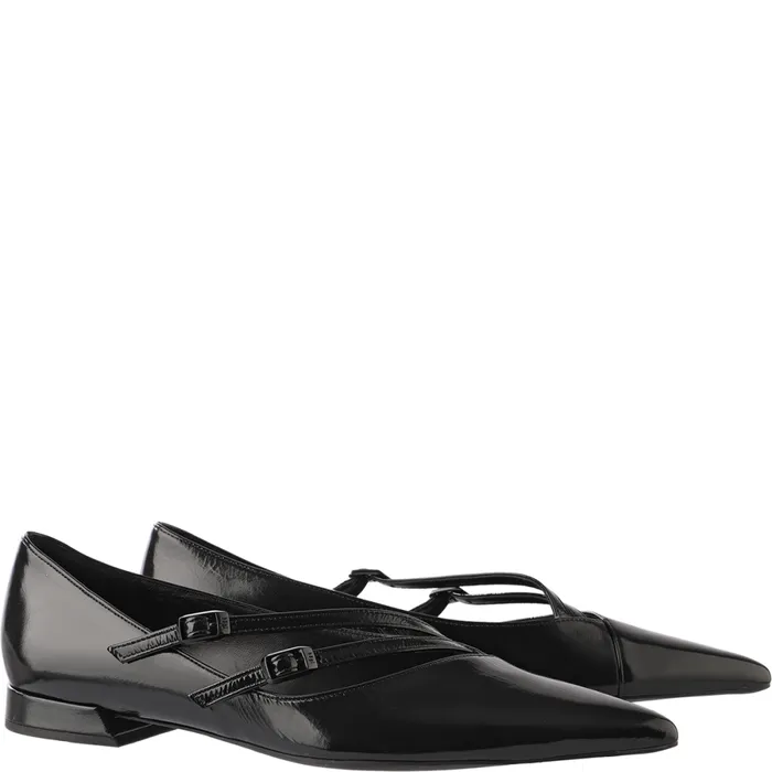Women Elise Ballerinas Black HGL Ballerinas
