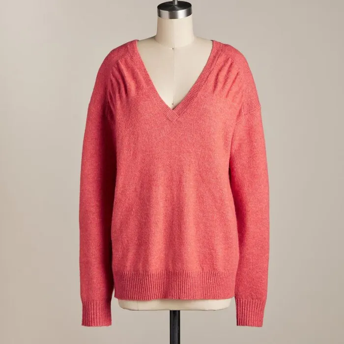 Women Ellie Everyday Sweater Heather Coral Sundance Catalog Sweaters Women Ellie Everyday Sweater Heather Coral Sundance Catalog Sweaters
