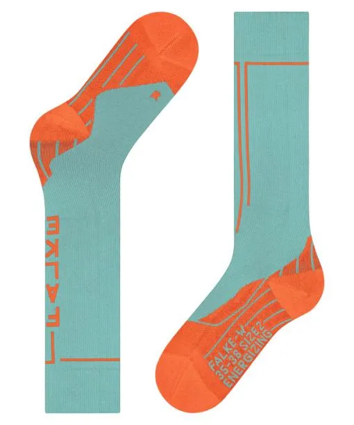 Women Energizing Women Kneehigh Socks Health Turquoise FALKE Compression Socks