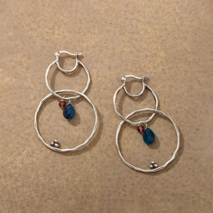 Women Figure 8 Hoops Sundance Catalog Earrings