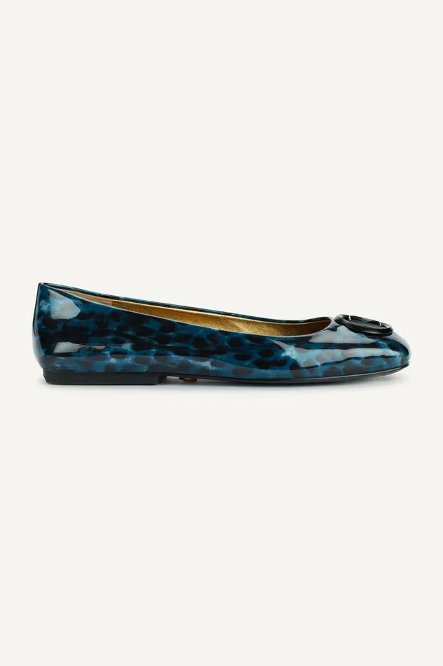 Women Flats And Loafers Donna Karan KYLEE BALLET FLAT Oxide Blue