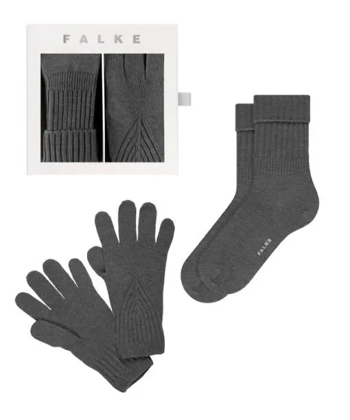 Women Gift Set Women Socks Dark Grey FALKE Socks