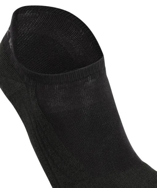 Women GO2 Invisible Women Golf No Show Socks Black FALKE Golf Socks