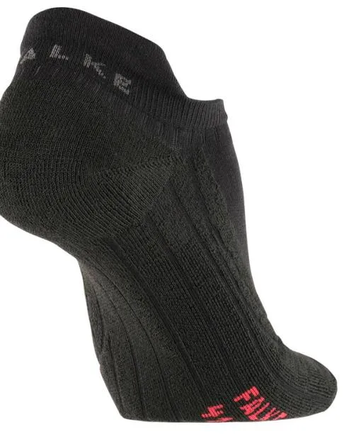 Women GO2 Invisible Women Golf No Show Socks Black FALKE Golf Socks