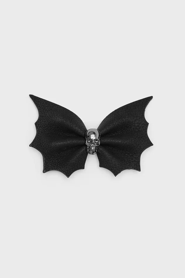 Women Hair Accessories Killstar Eye Bat Skull Barrette
