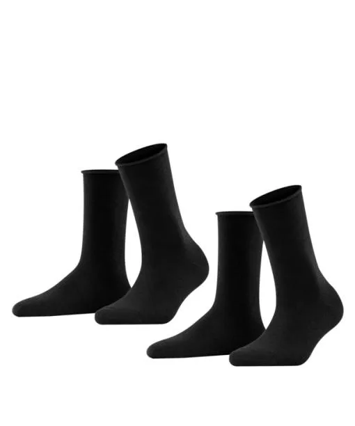 Women Happy 2Pack Women Socks Black FALKE Socks