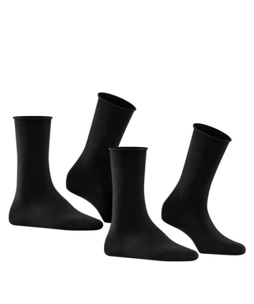 Women Happy 2Pack Women Socks Black FALKE Socks