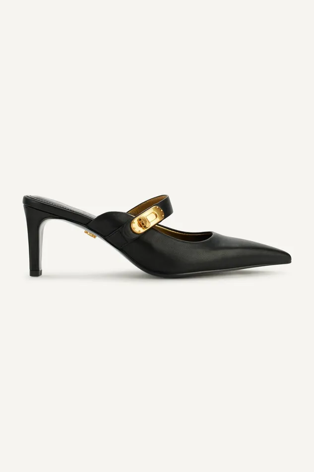 Women Heels And Wedges Donna Karan THOMPSON MULE Black