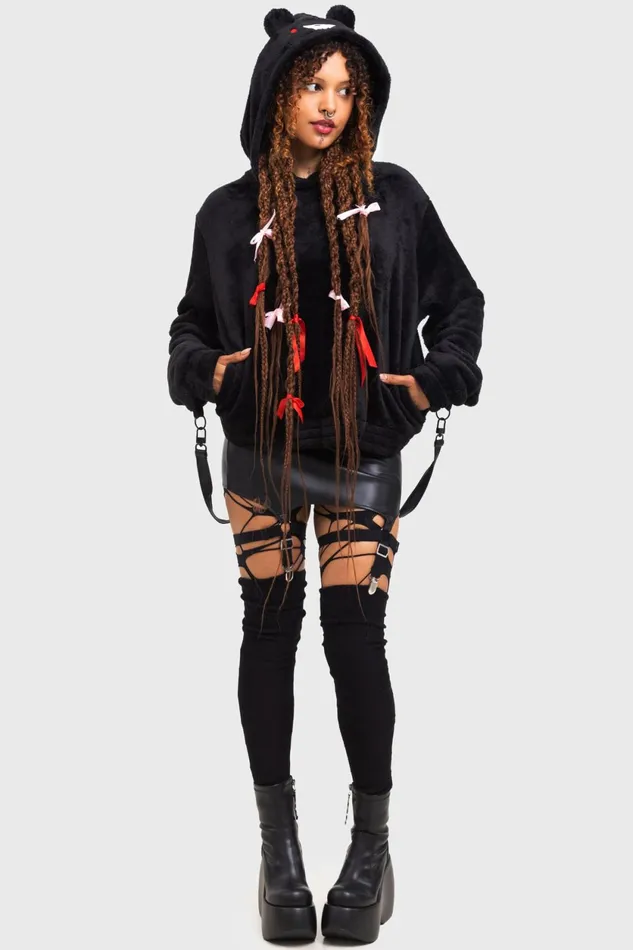 Women Hoodies Killstar I039m Gloomy Hoodie