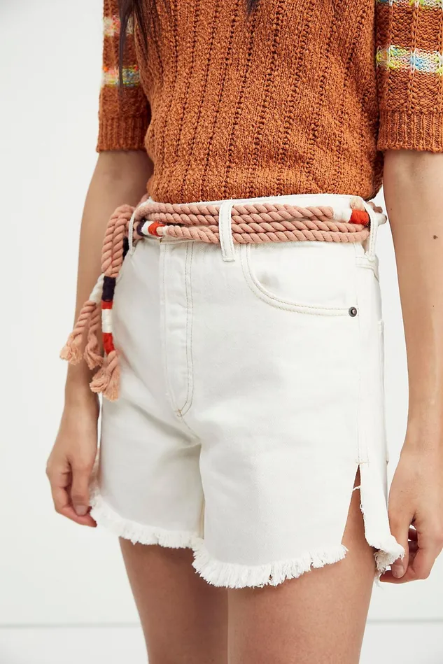 Women Jean Shorts Free People Baggy Tomboy Short Natural