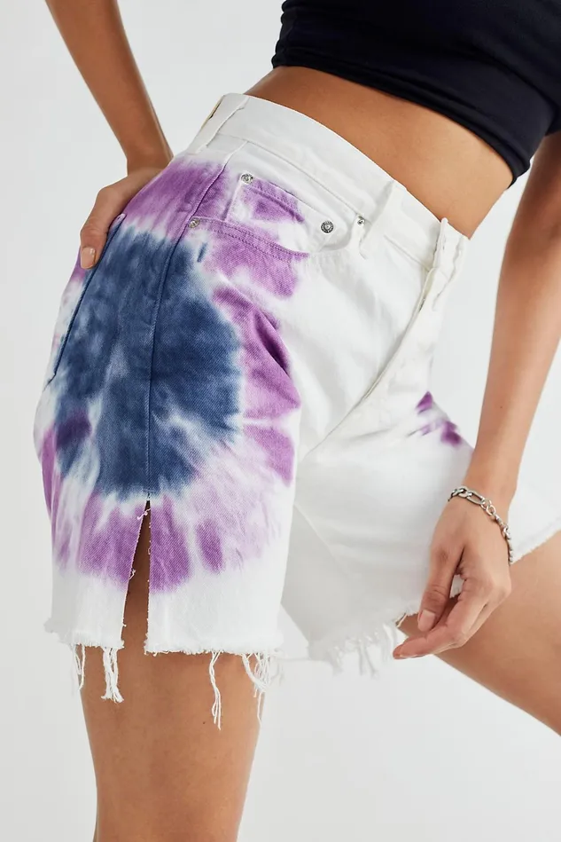 Women Jean Shorts Free People EDWIN Cai Shorts Sunset